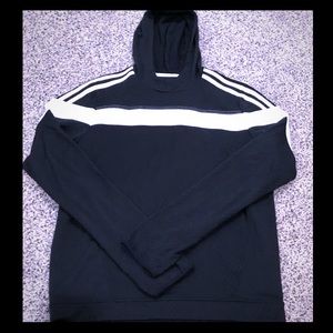 🌿Adidas Black and White Hoodie, size M🌿